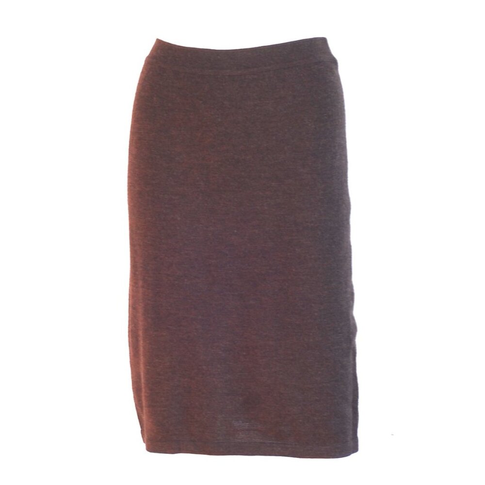 Salvatore Ferragamo Brown Wool Pencil Skirt - Italy